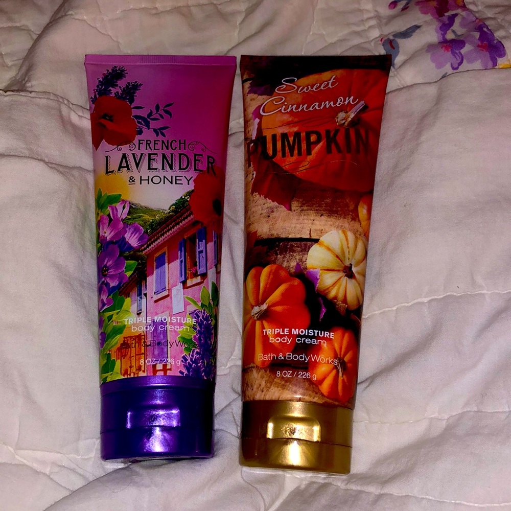 2 B&B Works Triple Moisture Body Creams